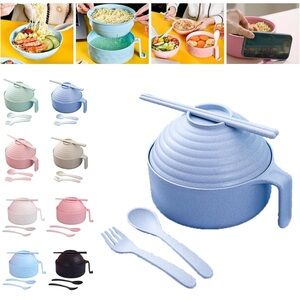 Light blue ramen bowl 5 price set (set of 2)